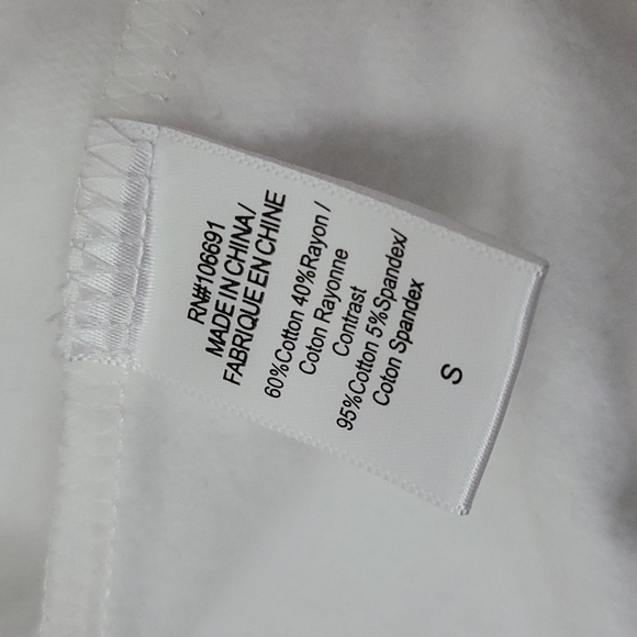 Young Fabulous & Broke White Open Front Waterfall Cardigan Size S NWT - Picture 13 of 13